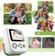 Aparat Natychmiastowy Dla Dzieci Cyfrowy Mp3 Gry Druk Telefon Obiektyw 180s / P02 Zielony 9