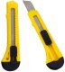 Nóż Segmentowy Do Tektury Papieru Żółty 20mm LEAN 1