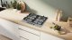 Bosch Serie 6 PCP6A5I90 płyta kuchenna Stal nierdzewna Wbudowany 58 cm Gaz 4 stref(y) 4