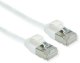 ROLINE GREEN F/UTP Patchkabel Cat.6A (Class EA), LSOH, extra dun, wit, 1 m 4
