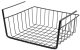 Metalowy podwieszany koszyk Czarny Organizer 2