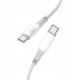 Kabel USB Hoco USB-C - USB-C 1 m Biały 2