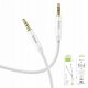 Kabel AUX Jack 3,5 mm do Jack 3,5 mm Hoco 1 m UPA19 srebrny 1