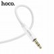 Kabel AUX Jack 3,5 mm do Jack 3,5 mm Hoco 1 m UPA19 srebrny 3