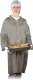 FLAB - Fartuch laboratoryjny - szary/stalowy - M-3XL - (jednorazowy) 3XL 2