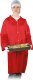 FLAB - Fartuch laboratoryjny - szary/stalowy - M-3XL - (jednorazowy) 3XL 5