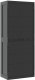 Szafa ogrodowa vidaXL Szafka ogrodowa, czarna, 65x37x165 cm, PP 6