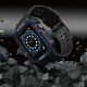 Pasek z etui ochronnym Protect Strap Band do Apple Watch 38 / 40 / 41 mm opaska obudowa pancerna - czarny, niebieski 5