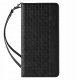 Magnet Strap Case etui iPhone 14 Plus pokrowiec z klapką portfel mini smycz podstawka czarne 2