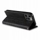 Magnet Strap Case etui iPhone 14 Plus pokrowiec z klapką portfel mini smycz podstawka czarne 8