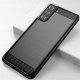 Carbon Case elastyczne etui pokrowiec Samsung Galaxy S21+ 5G (S21 Plus 5G) czarny 3