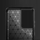 Carbon Case elastyczne etui pokrowiec Samsung Galaxy S21 Ultra 5G czarny 5