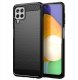 Carbon Case elastyczne etui pokrowiec Samsung Galaxy A22 4G czarny 1