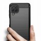 Carbon Case elastyczne etui pokrowiec Samsung Galaxy A22 4G czarny 3
