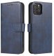 Magnet Case elegancki futerał etui pokrowiec z klapką i funkcją podstawki Samsung Galaxy A73 niebieski 1
