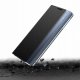 New Sleep Case pokrowiec etui z klapką z funkcją podstawki Samsung Galaxy S22+ (S22 Plus) czarny 3