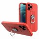 Ring Case silikonowe etui z uchwytem na palec i podstawką do Xiaomi Redmi Note 11 Pro czerwony 1