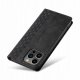 Magnet Strap Case etui do iPhone 13 Pro Max pokrowiec portfel + mini smycz zawieszka czarny 6
