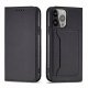 Magnet Card Case etui iPhone 14 Plus pokrowiec z klapką portfel podstawka czarne 1