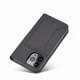 Magnet Card Case etui iPhone 14 Plus pokrowiec z klapką portfel podstawka czarne 7