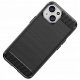 Elastyczne etui wzór karbon do iPhone 15 Plus Carbon Case - czarne 1