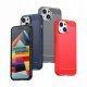 Elastyczne etui wzór karbon do iPhone 15 Plus Carbon Case - czarne 8