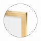 Frame KNOR Izabela 50x70 gold|plastic|15mm|plexi 1
