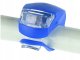 Oświetlenie rowerowe lampki 2 led przód rower 2szt silikonowe wodoodporne 7
