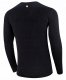 Brubeck LS1414M Koszulka męska z długim rękawem OUTDOOR WOOL PRO czarny M - GÓRY 14 4