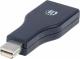 Adapter AV Manhattan DisplayPort Mini - DisplayPort czarny (354141) 1