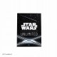 Gamegenic: Star Wars Unlimited - Art Sleeves - Card Back Black 4