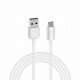 Kabel USB Vega USB-A - USB-C 1 m Biały (35843) 1