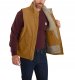 Kamizelka Carhartt Washed Duck SherpaLined Brown 2