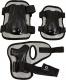L.A. Sports ZESTAW OCHRANIACZY JUNIOR Rozmiar M (37171BK) 12