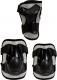 L.A. Sports ZESTAW OCHRANIACZY JUNIOR Rozmiar S (37171BK) 1
