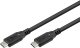 Kabel USB Goobay USB-C - USB-C 2 m Czarny (RB74193) 3