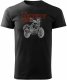 Koszulka motocyklowa z motocyklem Yamaha Tenere 700 męska czarna REGULAR XL 1