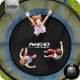 NeoSport Trampolina ogrodowa 10ft/312cm z siatką wewnętrzną i drabinką 3