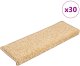vidaXL Maty na schody 30 szt. 65x21x4 cm brązowe (3365829) 1