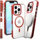 Etui Pancerne do Apple iPhone 13 Pro (Bumper, Czerwona Ramka, Do Magsafe) 1