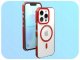 Etui Pancerne do Apple iPhone 13 Pro (Bumper, Czerwona Ramka, Do Magsafe) 2
