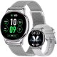Zestaw KOMUNIA zegarek SMARTWATCH Rubicon RNCF30 silver + bransoletka 2