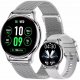 Zestaw KOMUNIA zegarek SMARTWATCH Rubicon RNCF30 silver + bransoletka 28