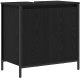 vidaXL Szafka pod umywalkę łazienkową, czarna, 60x34,5x60 cm 2