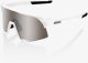 100percent S3 HiPER Mirror Lens Matte White HiPER Silver 1