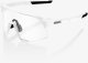 100percent S3 HiPER Mirror Lens Matte White HiPER Silver 3