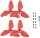 ŚMIGŁA DO DRONA DJI NEO ZESTAW 4 SZTUKI 2XCW + 2XCCW RED - KOD 2016S 1