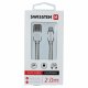 Kabel USB Swissten USB-A - Lightning 2 m Czarny (8595217455696) 14