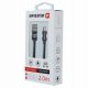 Kabel USB Swissten USB-A - Lightning 2 m Czarny (8595217455696) 2