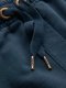 Krótkie spodenki dresowe męskie RELAXED FIT w stylu athleisure  granatowe V4 OM-SRWS-0122 M 6